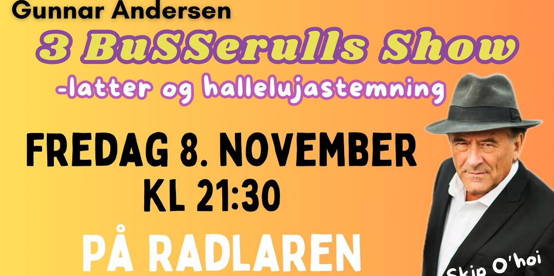 Bilde/illustrasjon for 3 Busserulls show