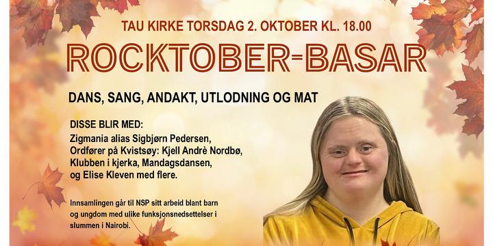 Bilde/illustrasjon for Rocktober-basar Rocktober-basar